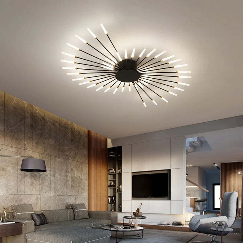 AlbinaLight Plafondlampa – Modern LED Taklampa för Vardagsrum och Sovrum