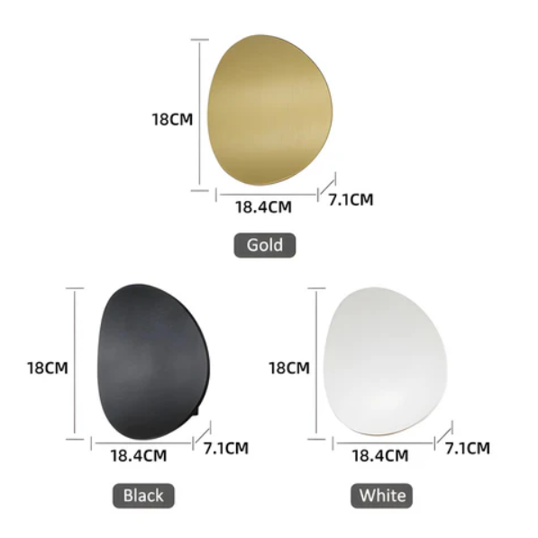 Dusk Vägglampa – Modern LED Väggbelysning i Aluminium för Inomhusbruk