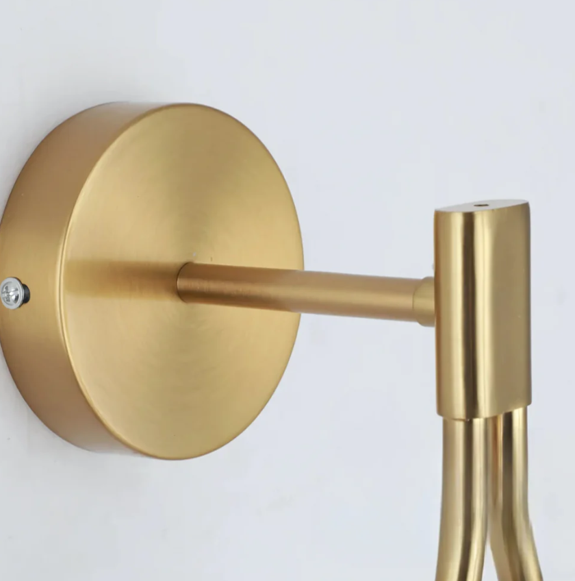 Gouttelettes Vägglampa – Dimmbar Designlampa i Glas och Metall för Inomhusbruk