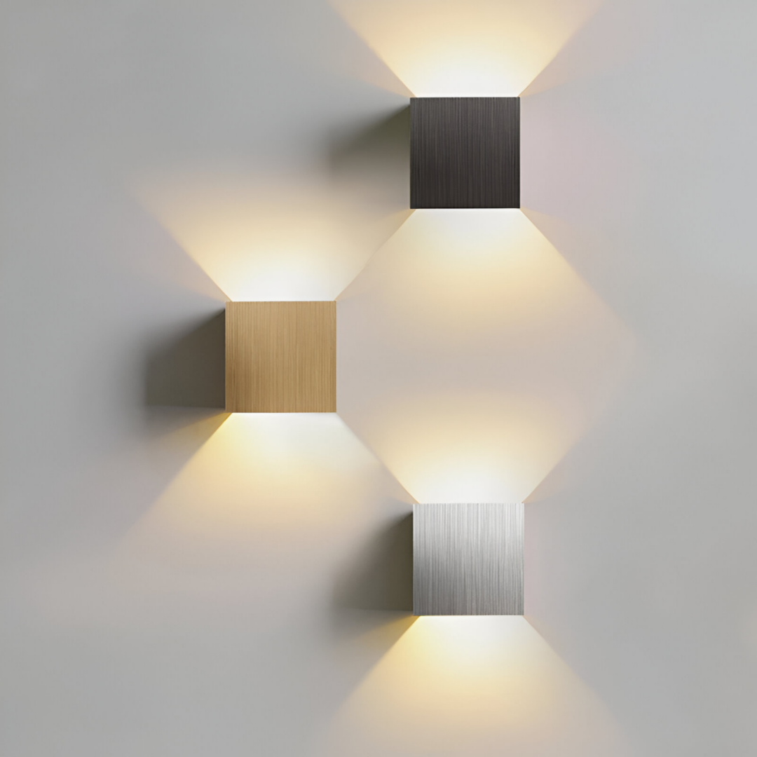 LumiNord Vägglampa – LED Väggbelysning i Skandinavisk Design med Justerbart Ljus