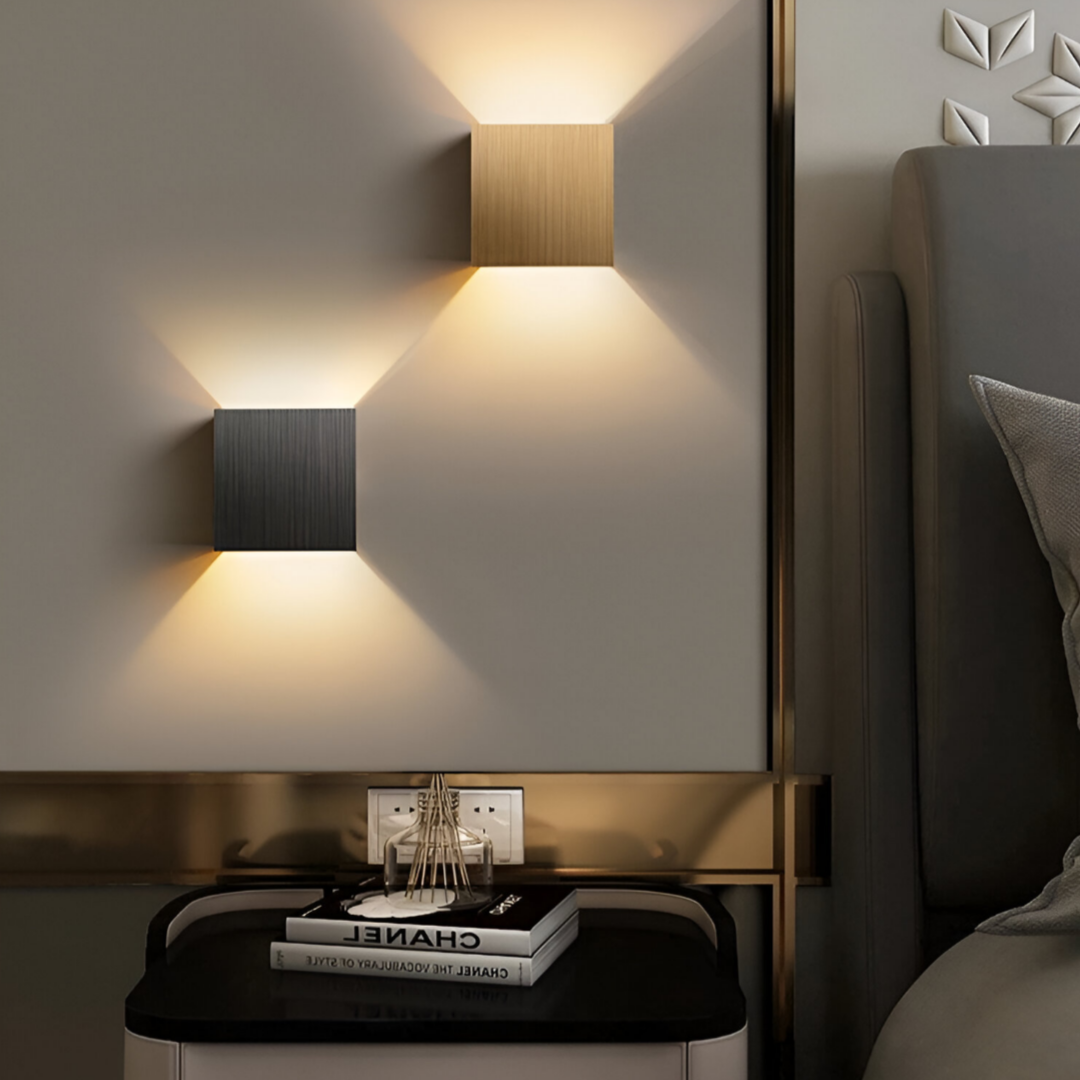 LumiNord Vägglampa – LED Väggbelysning i Skandinavisk Design med Justerbart Ljus