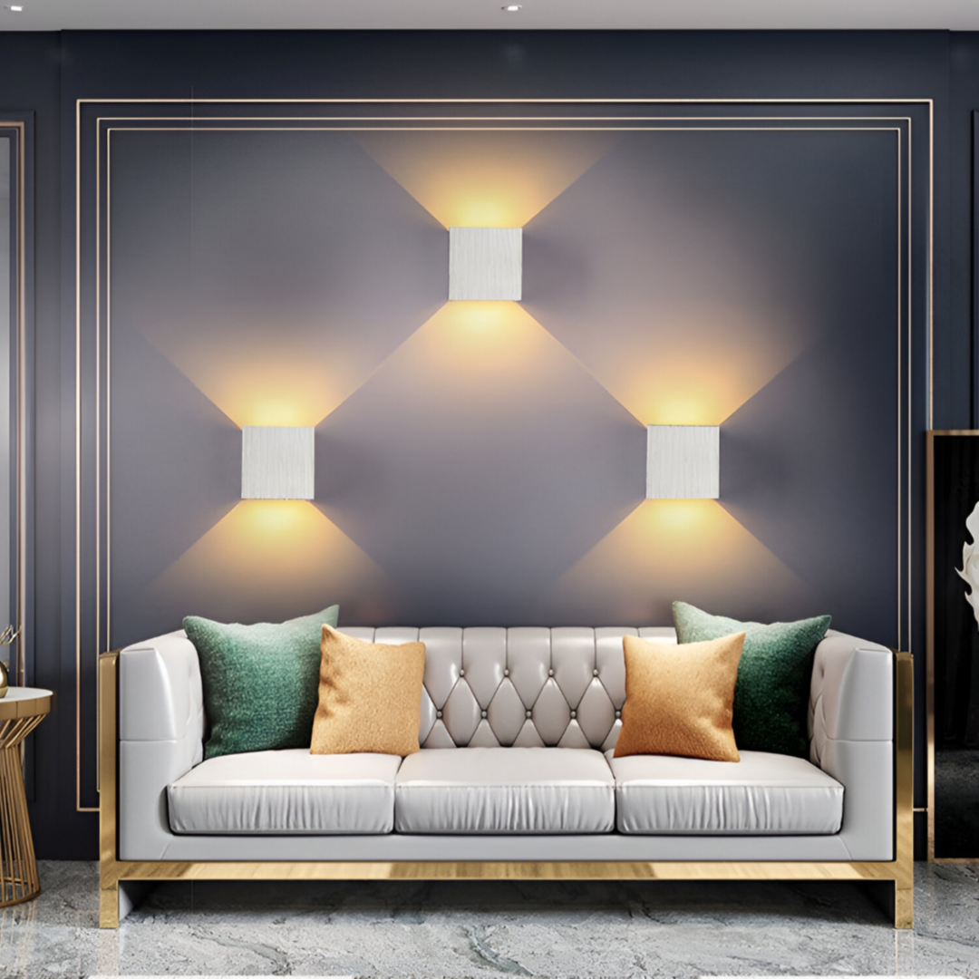 LumiNord Vägglampa – LED Väggbelysning i Skandinavisk Design med Justerbart Ljus