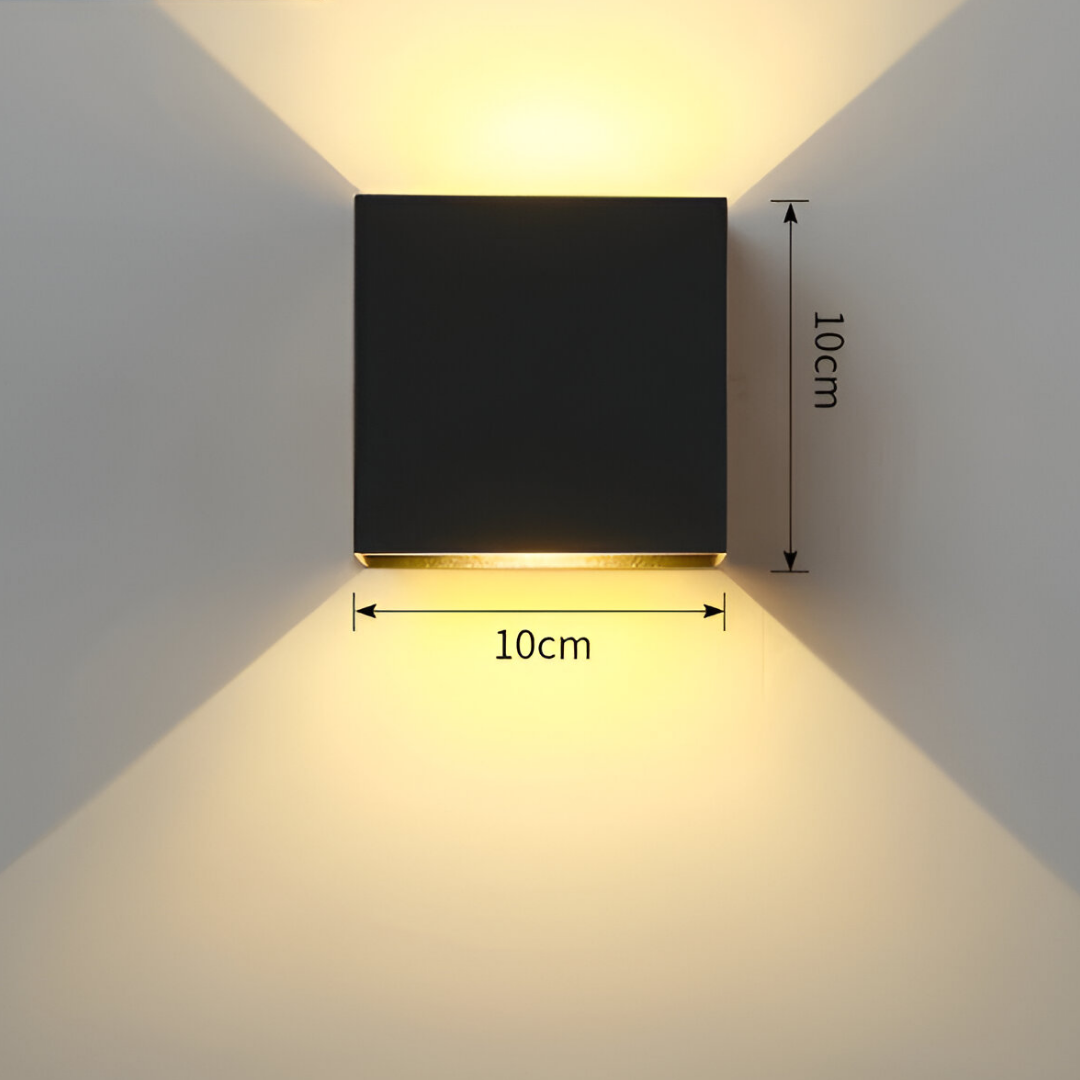 LumiNord Vägglampa – LED Väggbelysning i Skandinavisk Design med Justerbart Ljus