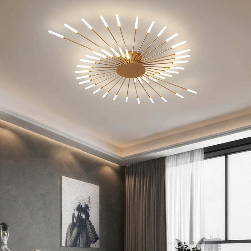 AlbinaLight Plafondlampa – Modern LED Taklampa för Vardagsrum och Sovrum